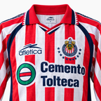 Chivas Guadalajara 1999/00 Home Long Sleeve Retro Jersey — product detail 1