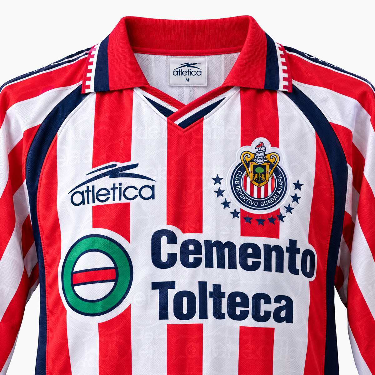 Chivas Guadalajara 1999/00 Home Long Sleeve Retro Jersey — product detail 1