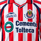 Chivas Guadalajara 1999/00 Home Long Sleeve Retro Jersey — product detail 2