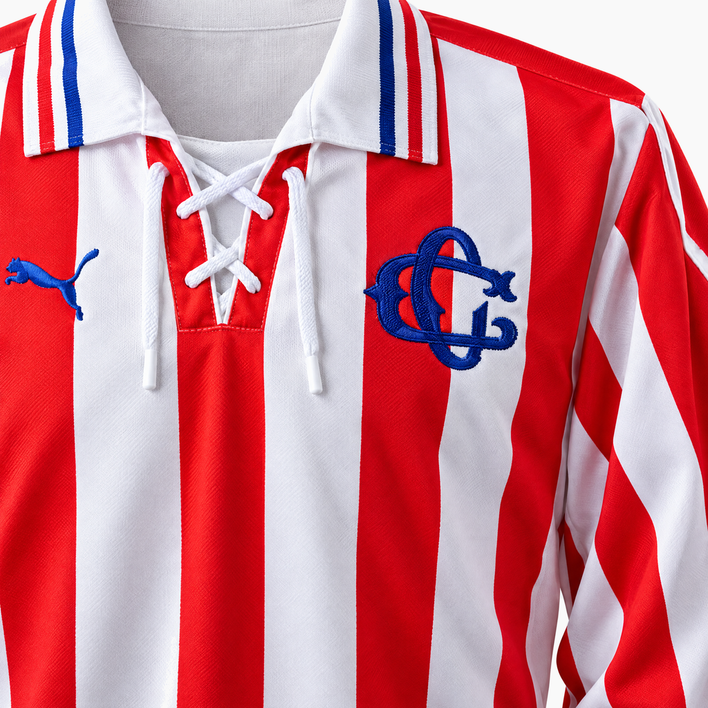 Chivas Guadalajara 2025/26 Special Edition Long Sleeve Retro Jersey — product detail 2