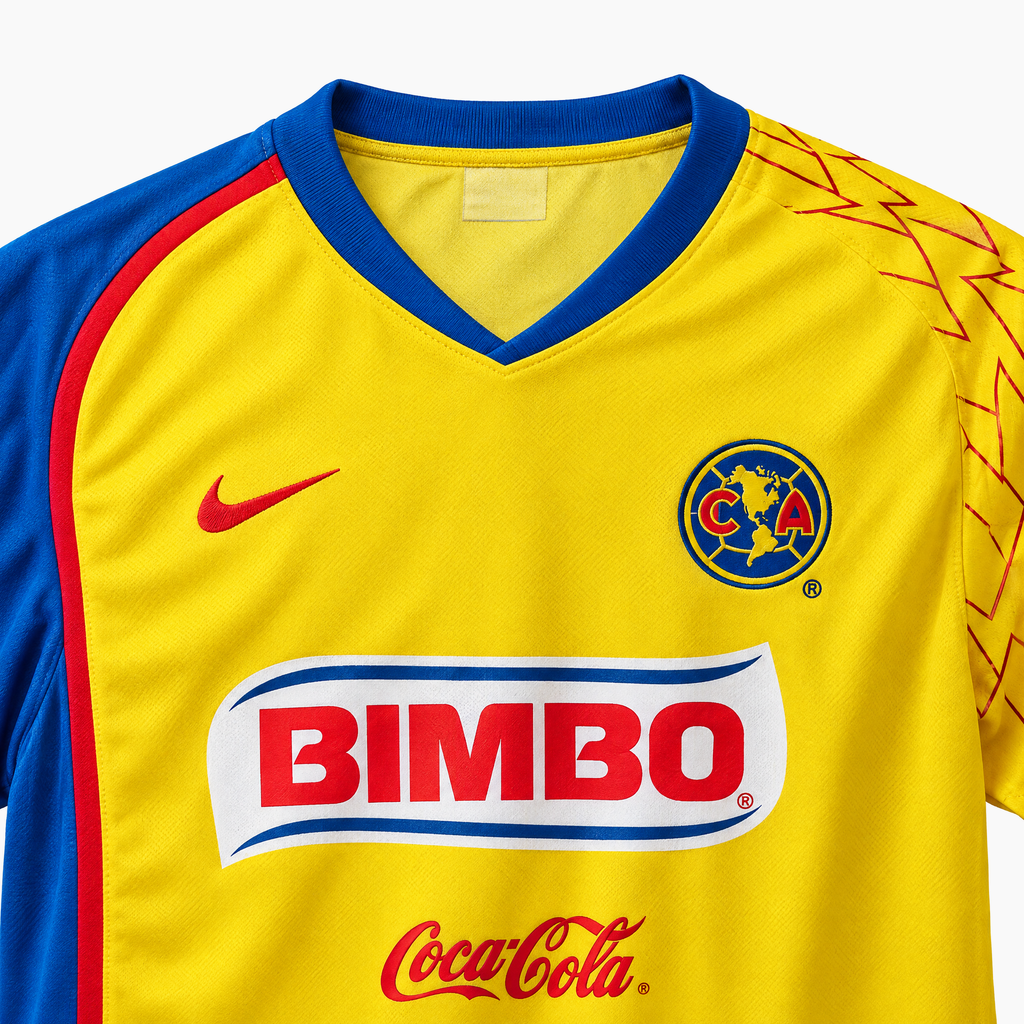 Club América 2007/08 Home Retro Jersey — product detail 1
