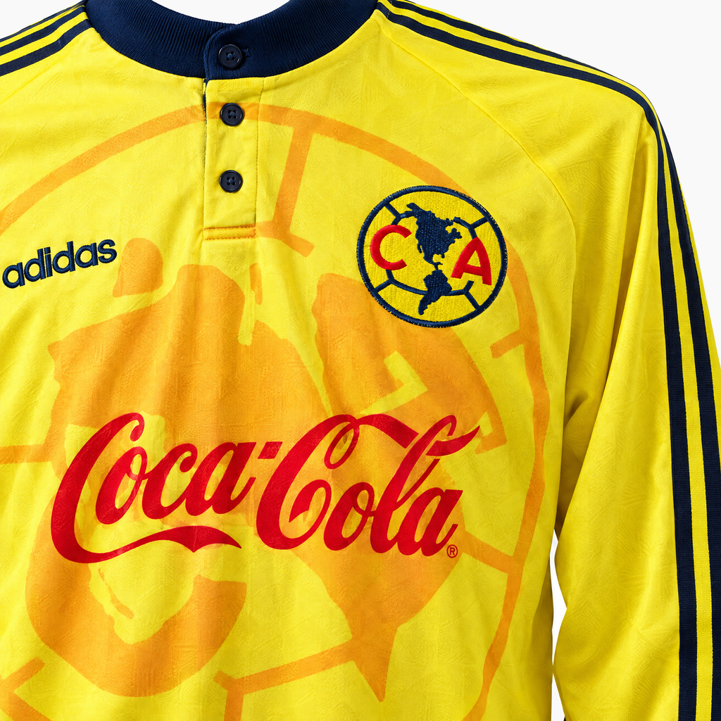 Club América 1997/98 Home Long Sleeve Retro Jersey — product detail 2