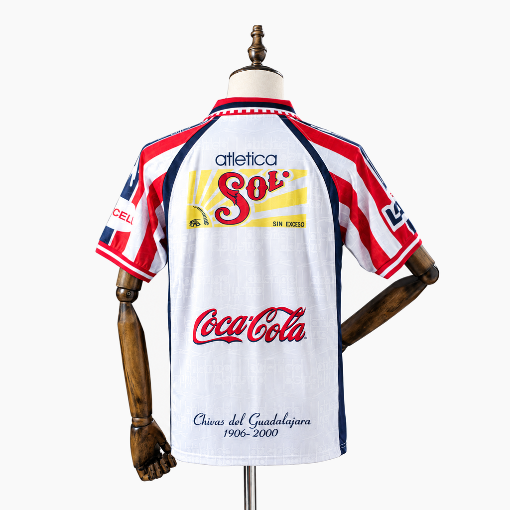 Chivas Guadalajara 1999/00 Away Retro Jersey — View 2