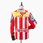 Chivas Guadalajara 2002/03 Home Long Sleeve Retro Jersey — View 2