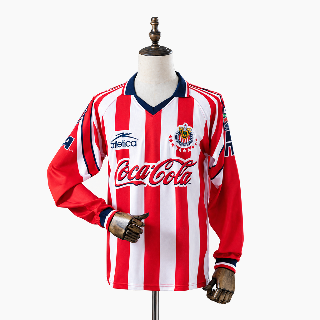 Chivas Guadalajara 1998/99 Home Long Sleeve Retro Jersey