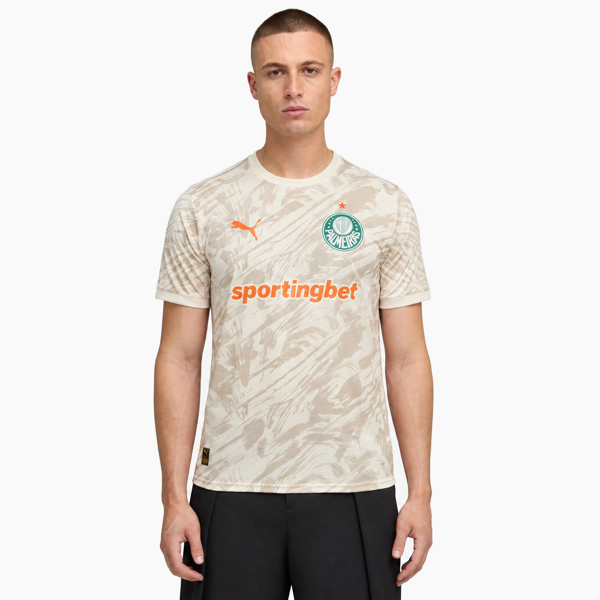 Palmeiras 2026/27 Away Goalkeeper Jersey — on model