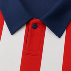 Chivas Guadalajara 2026/27 Home Kids Kit - navy polo collar and button detail