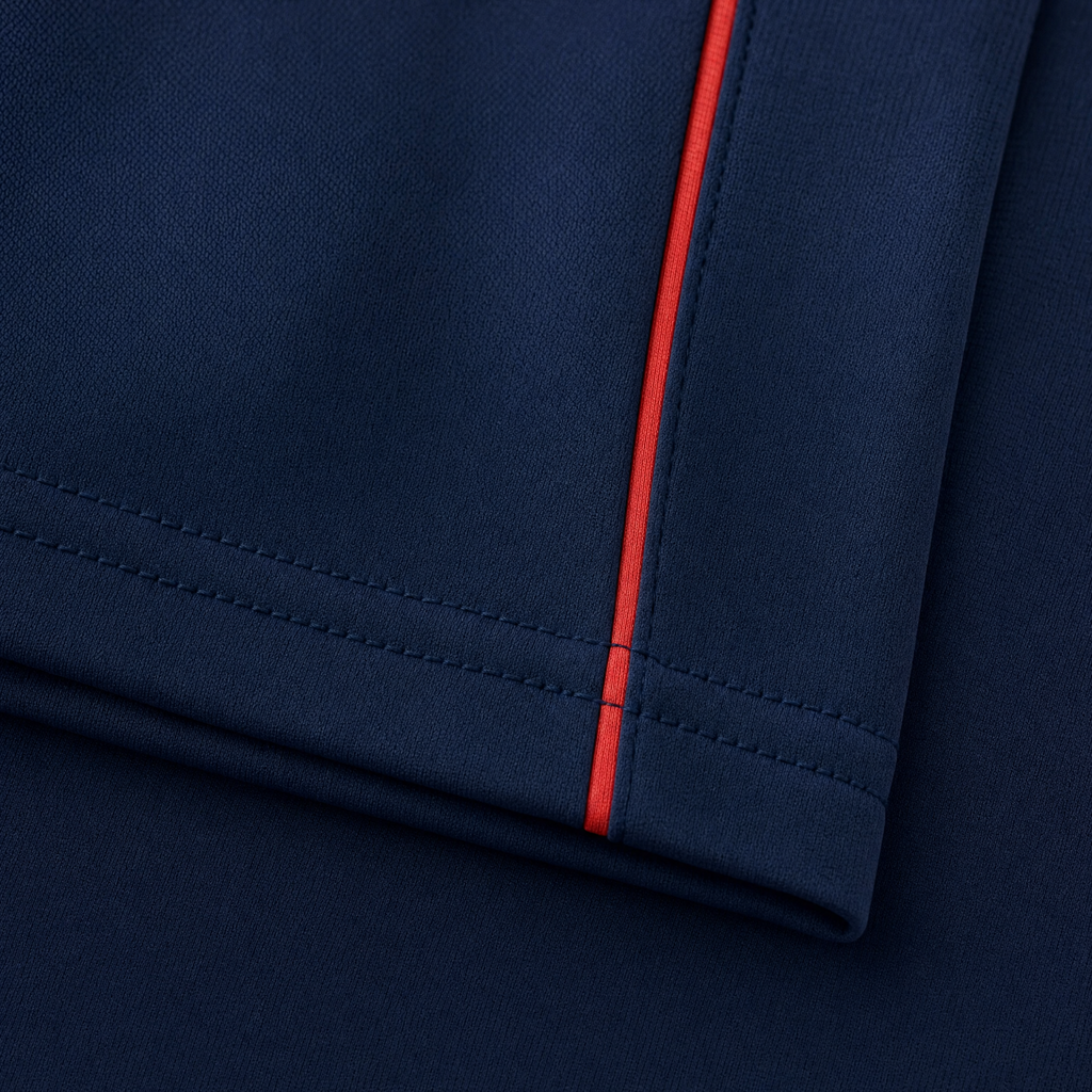Chivas Guadalajara 2026/27 Home Kids Kit - shorts red side piping and hem stitching detail