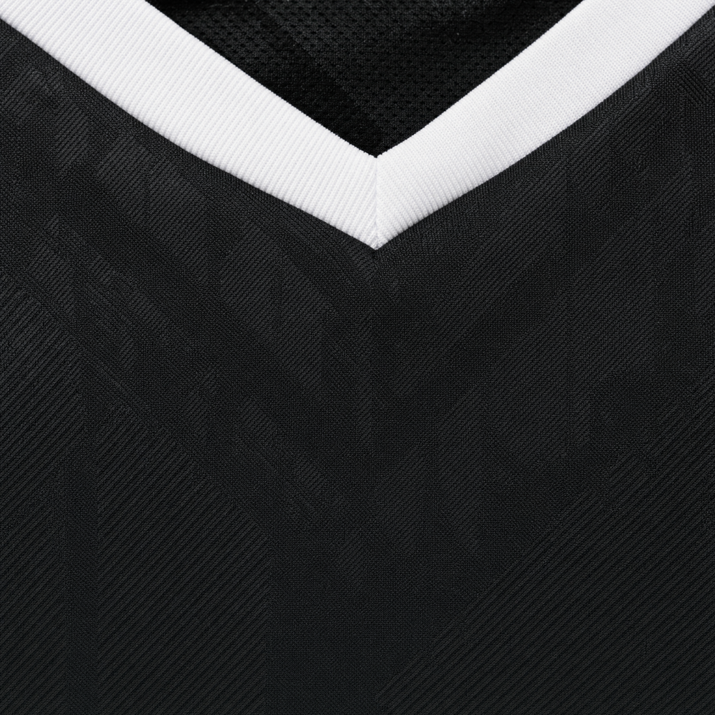 Club America 2026/27 Away Kids Kit - white V-neck collar and fabric detail