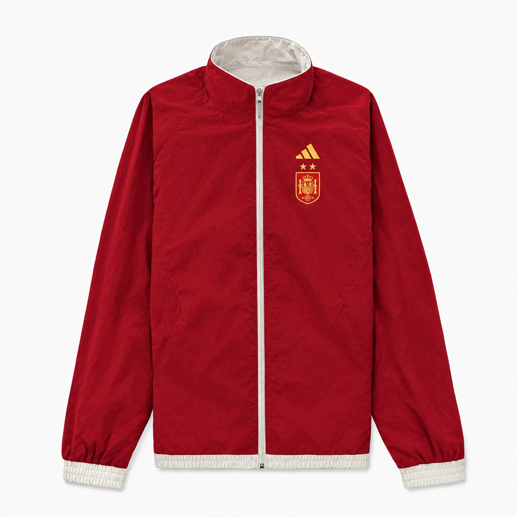 Spain 2026 Red Full-Zip Jacket
