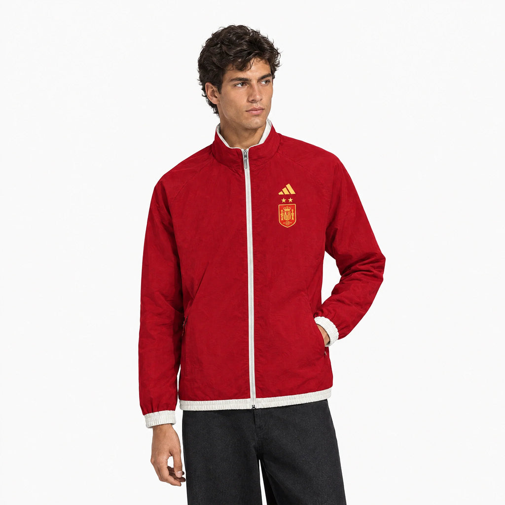 Spain 2026 Red Full-Zip Jacket — View 2