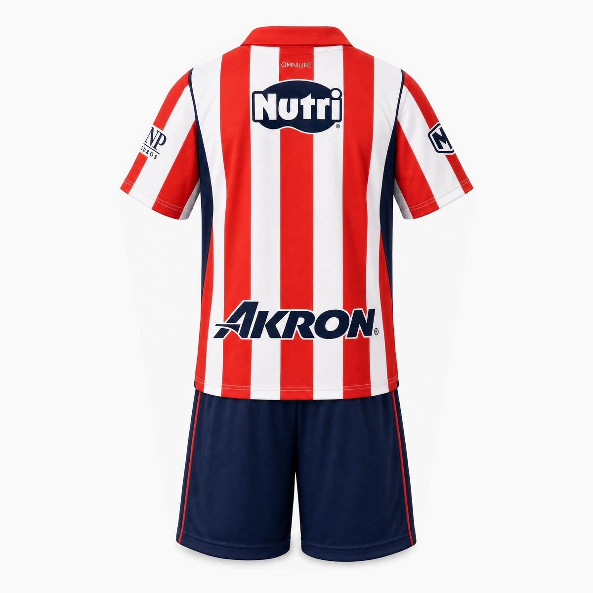 Chivas Guadalajara 2026/27 Home Kids Kit — Back view