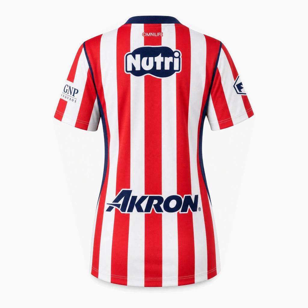 Chivas Guadalajara 2026/27 Women's Home Jersey — Back view
