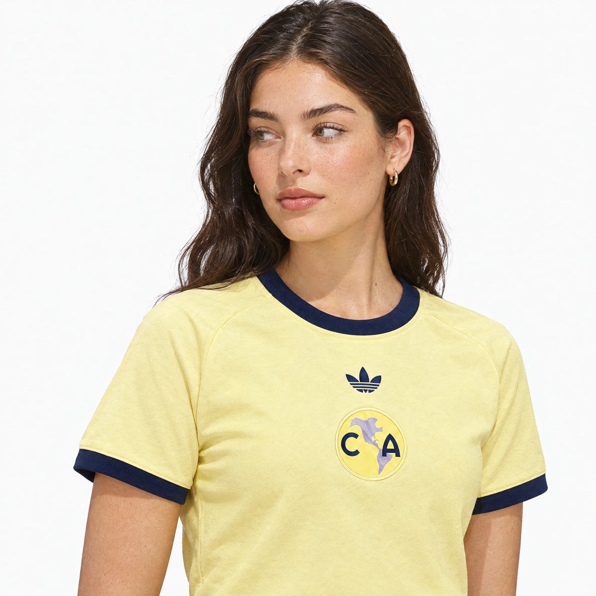 Club América 2026/27 Women's 110th Anniversary Jersey — chest crest detail
