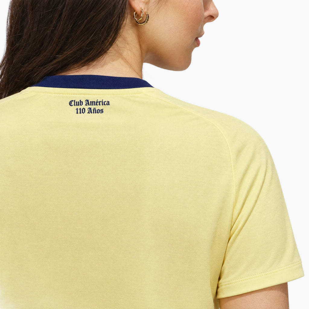 Club América 2026/27 Women's 110th Anniversary Jersey — back detail — Club América 110 Años