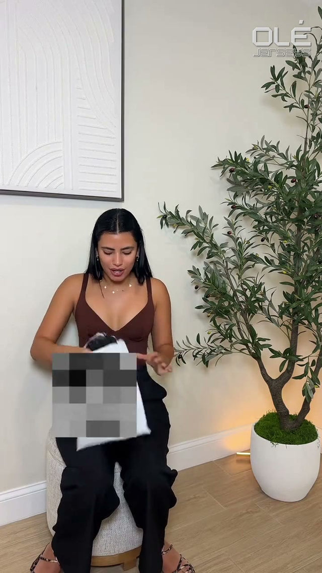 Yeliany — Camiseta azul de Barcelona