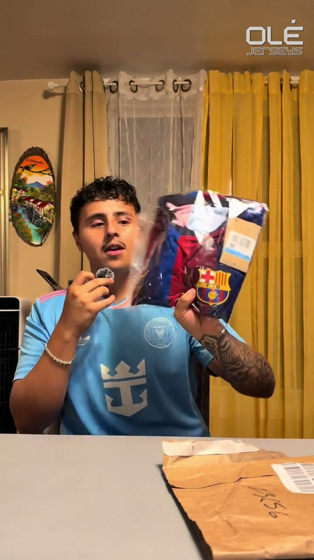Kelvin — Barcelona home shirt