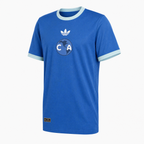 Club America 110th Anniversary 2026/27 blue short sleeve jersey - full front three-quarter studio view