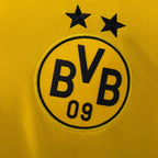 Borussia Dortmund 2026/27 Home Jersey — crest and fabric detail