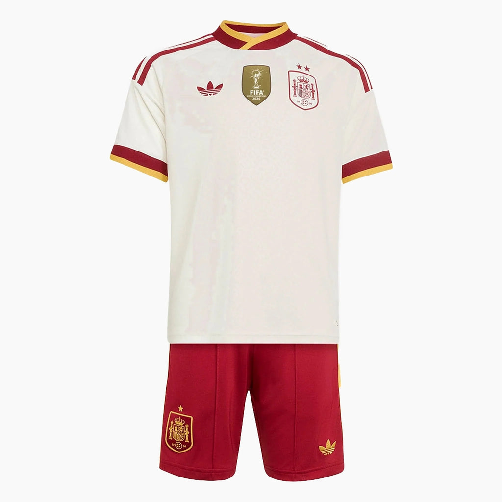 Spain 2026 World Cup Champions Kids Away Kit