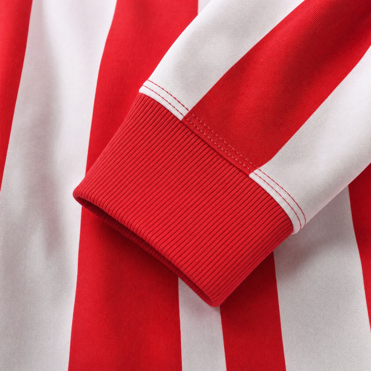 Chivas Guadalajara 2026/27 home fan long sleeve jersey - red ribbed wrist cuff and sleeve detail