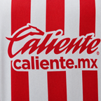 Chivas Guadalajara 2026/27 home fan long sleeve jersey - front sponsor print and fabric detail