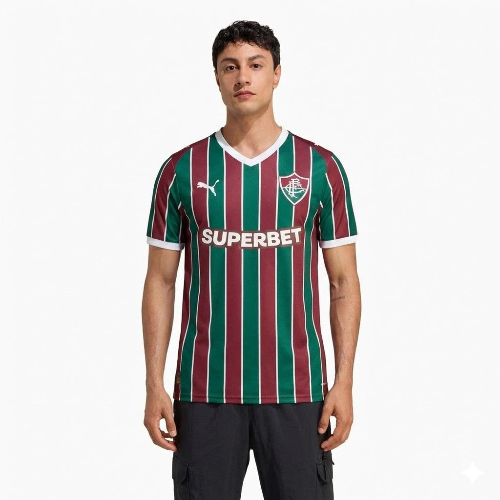 Fluminense 2026/27 Home Jersey - studio front model view