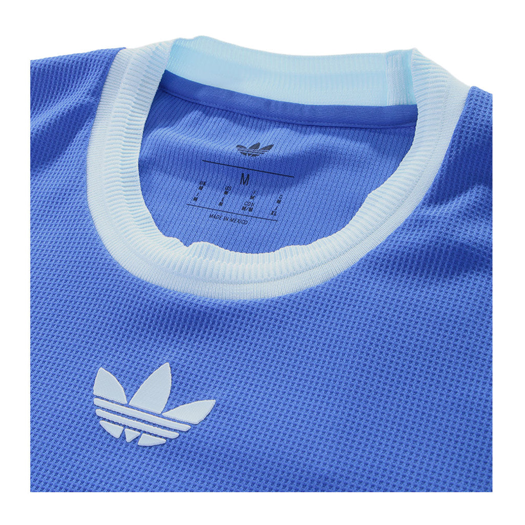 Club America 110 Anniversary Blue Long Sleeve Jersey 2026/27 - collar detail