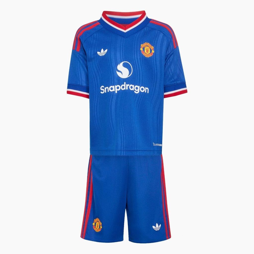 Manchester United 2026/27 Away Kids Kit — product view 1