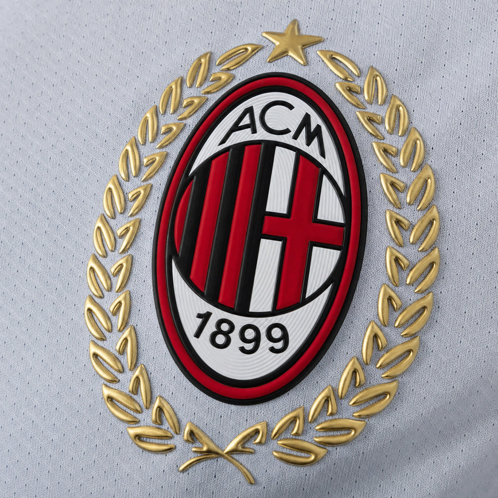 AC Milan 2026/27 Away Player Jersey — crest and fabric detail