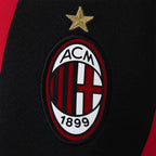 AC Milan 2026/27 Home Jersey — crest and fabric detail