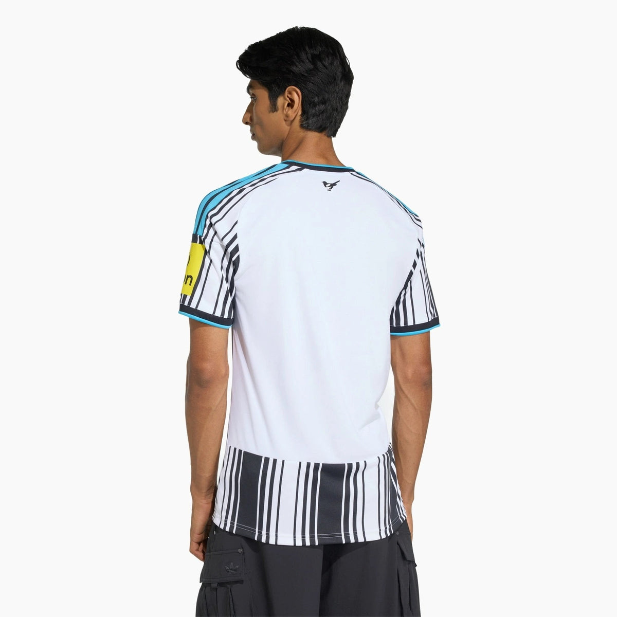 Newcastle United 2026/27 Home Jersey - model wearing the shirt - back view
