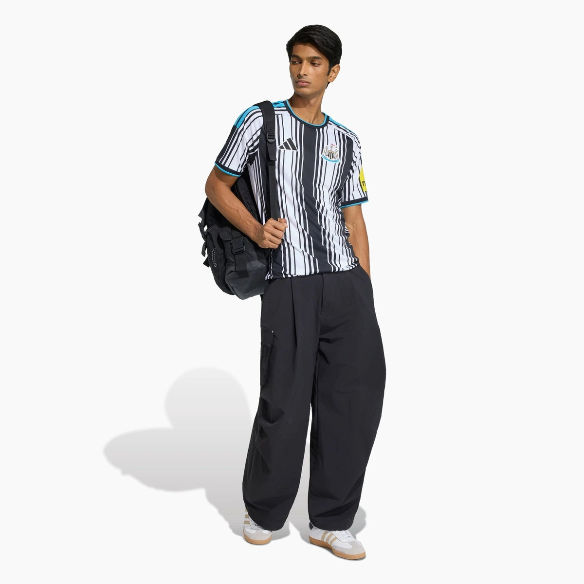 Newcastle United 2026/27 Home Jersey - full-length styling view - shirt only