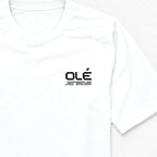 Olé Core Jersey — White — logo detail