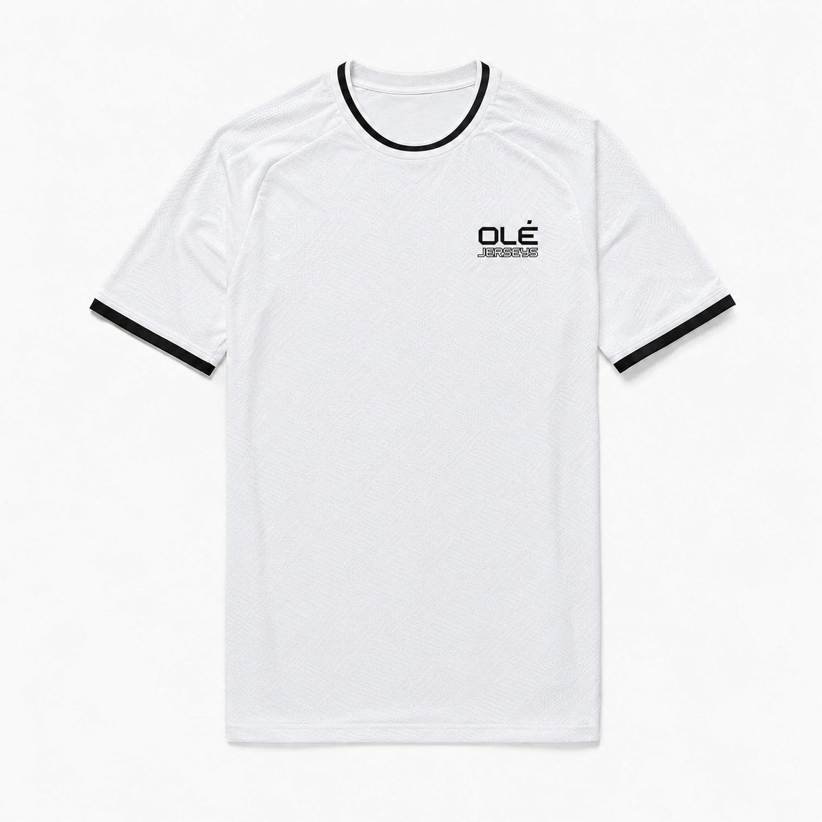 Olé Player Jersey — White — worn view