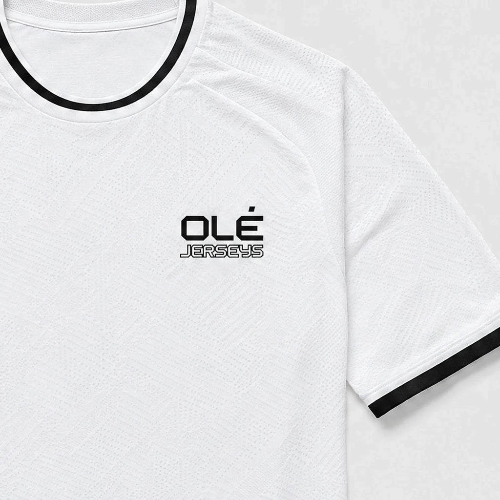 Olé Player Jersey — White — logo detail