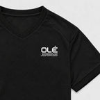 Olé Women's Jersey — Black — logo detail