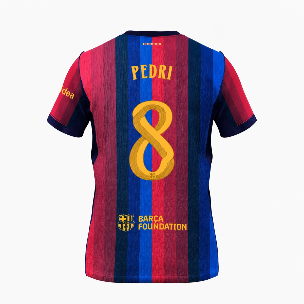 Barcelona 26/27 Home Jersey — Pedri 8