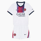 Paris Saint-Germain 2026/27 Away Kids Kit — front view