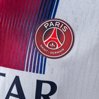 Paris Saint-Germain 2026/27 Away Player Jersey — crest and fabric detail