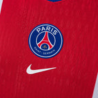 Paris Saint-Germain 2026/27 Home Player Jersey — crest and fabric detail