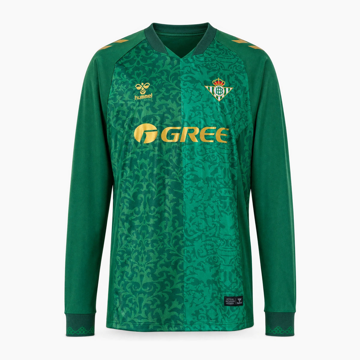 Real Betis 2026/27 Away Long Sleeve Jersey - Front view