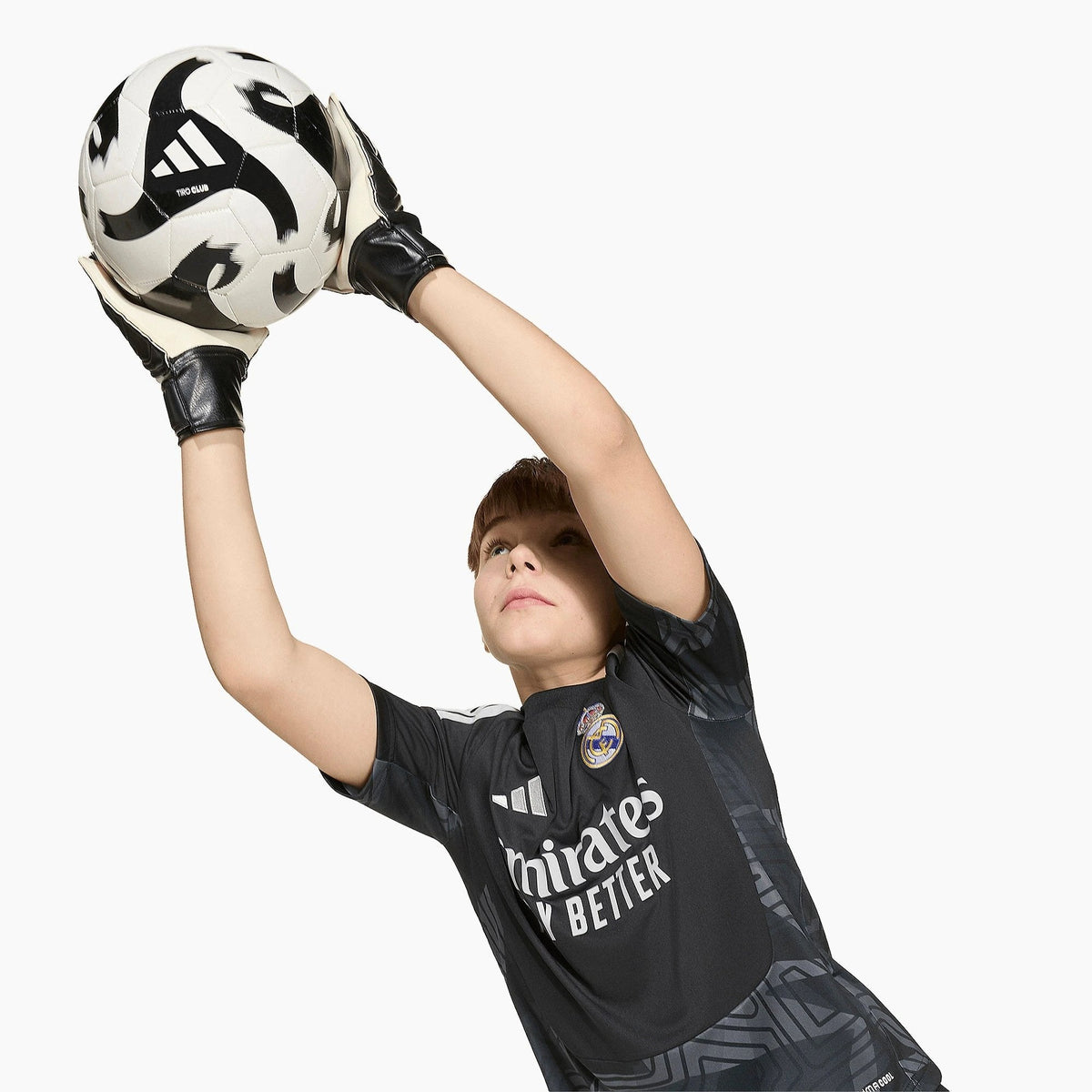 Real Madrid 26/27 Home Goalkeeper Kids Jersey — View 5