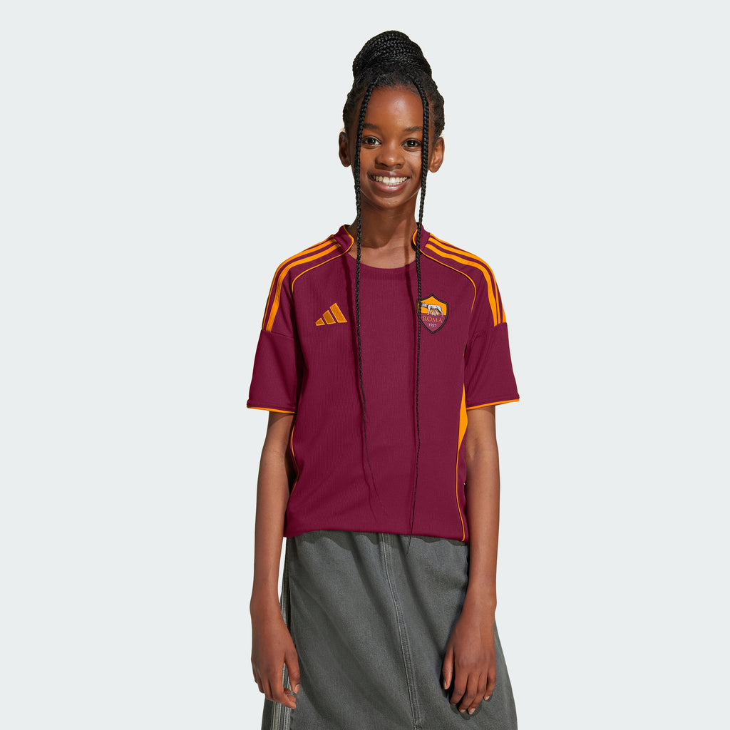 AS Roma 2025/26 kids kit — native official photo