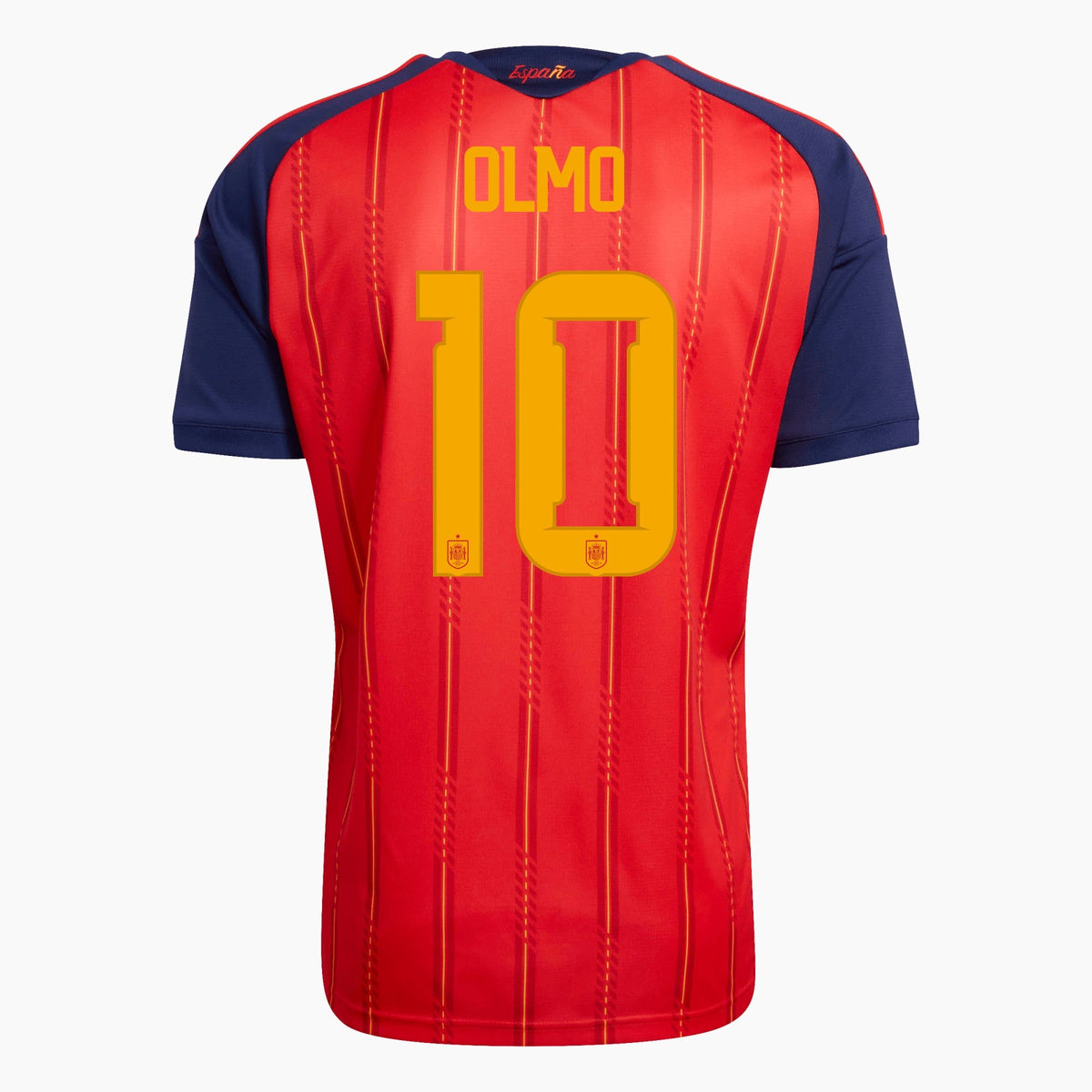 Spain 2026 World Cup Home Jersey — Dani Olmo 10