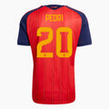 Spain 2026 World Cup Home Player Jersey — Pedri 20