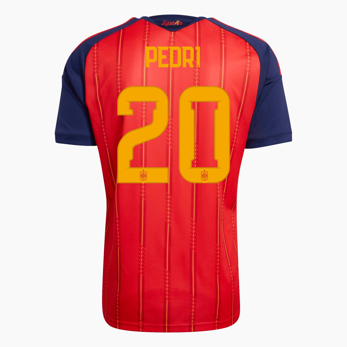 Spain 2026 World Cup Home Player Jersey — Pedri 20