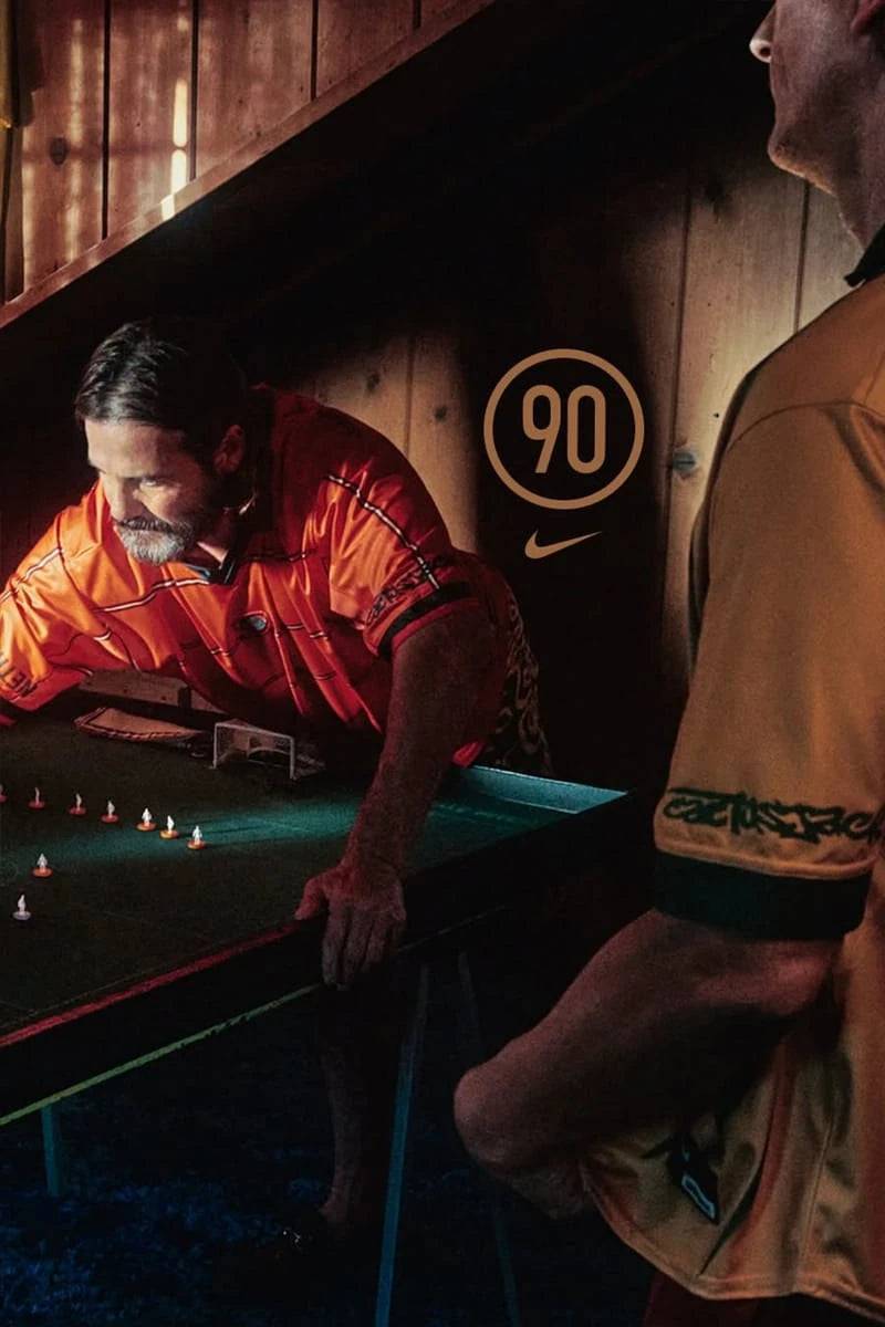 Cactus Jack Total 90 official launch campaign, football jerseys and pool table