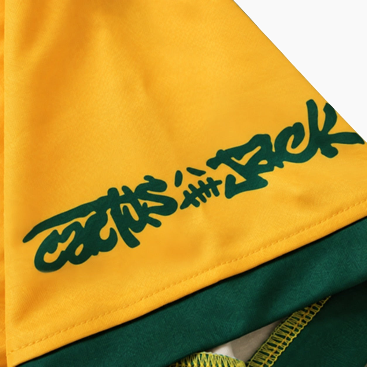 Brazil Travis Scott Cactus Jack x Nike Total 90 Retro Jersey - Product photo 1