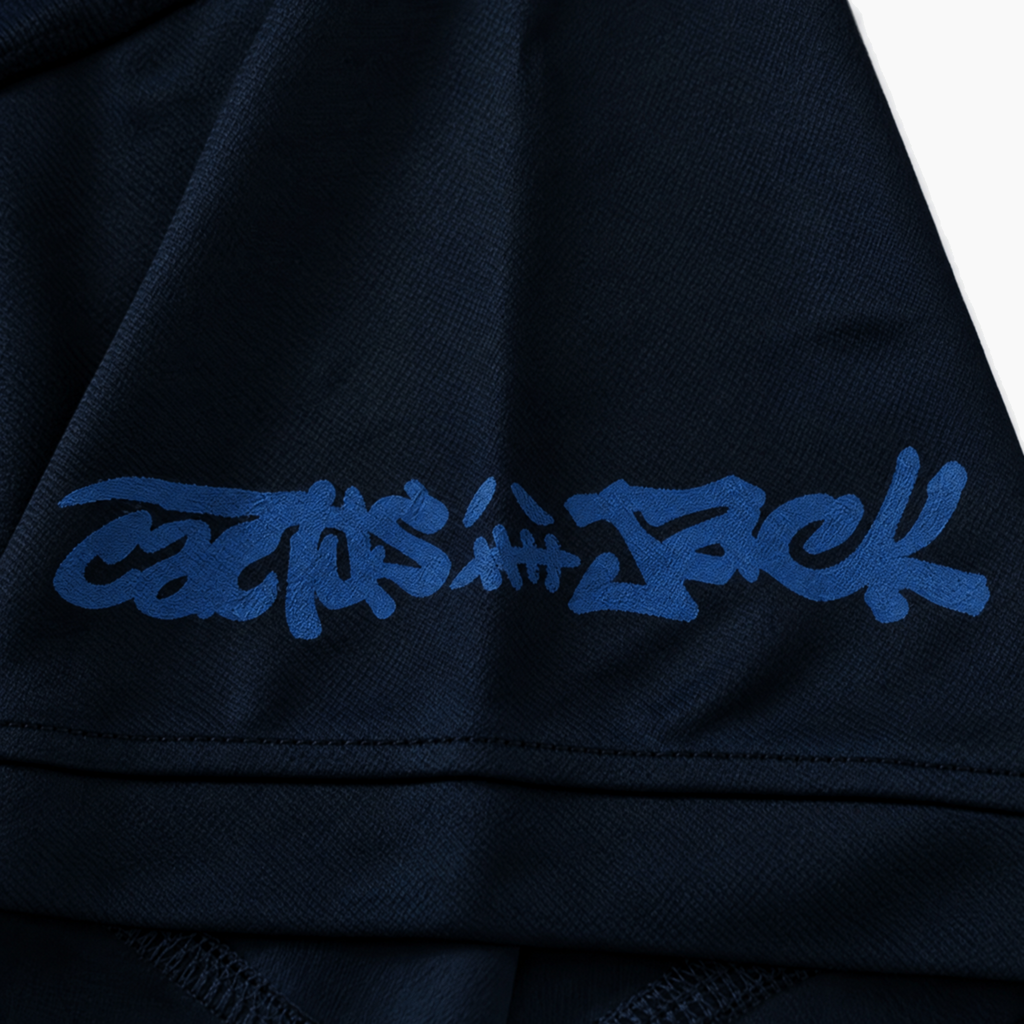 Norway Travis Scott Cactus Jack x Nike Total 90 Retro Jersey - Sleeve print detail